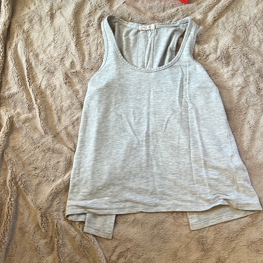 RAG AND BONE - tuxedo tank top - small